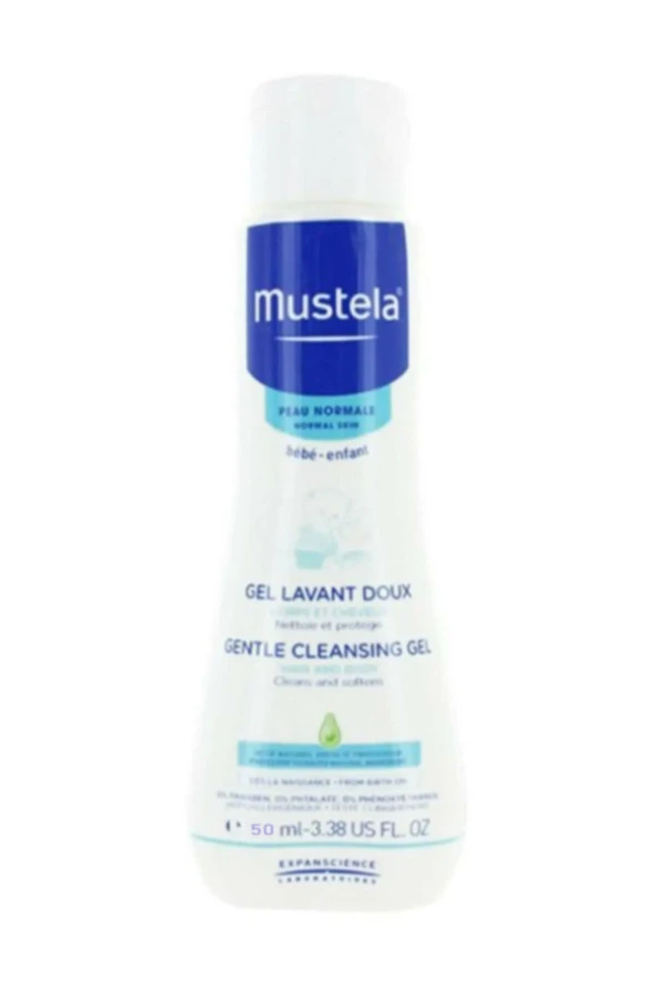 MUSTELA Gentle Cleansing Gel 50 ml (Yenidoğan Şampuanı) 35041050287701
