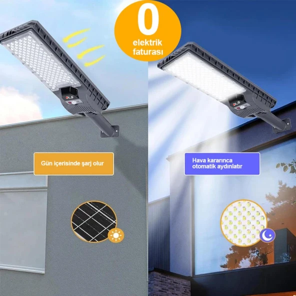 600 Güneş Enerjili Solar Bahçe Çevre  Lambası DLS - 2