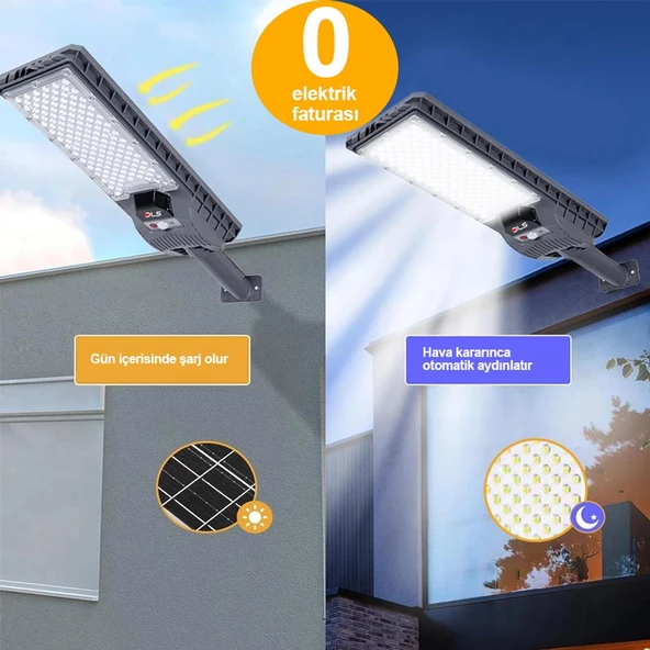 500 Güneş Enerjili Solar Bahçe Çevre  Lambası DLS - 2