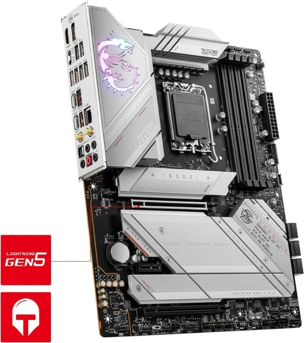 MSI Mpg Z790 Edge Wi-Fi Intel LGA1700 DDR4 ATX Anakart - TEŞHİR - 3
