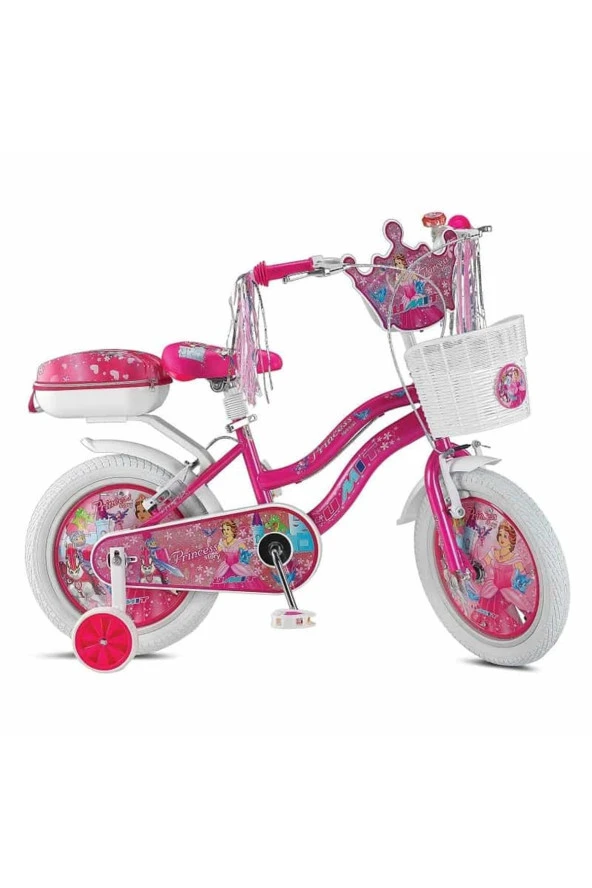 Ümit Princess 1608 16" Jant Kız Çocuk Bisikleti Pembe -100029.