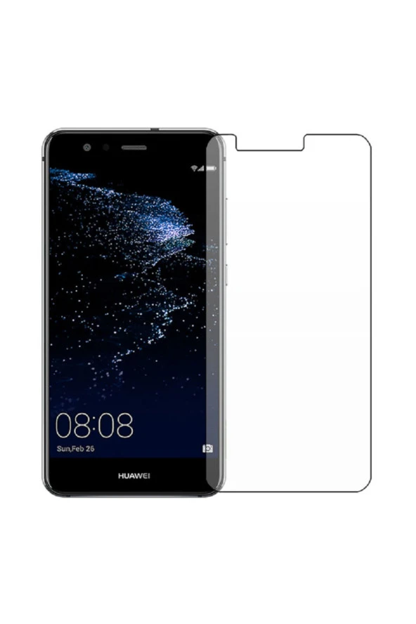 Huawei P10 Lite Ekran Koruyucu Kısa Temperli Esnek Nano Bükülebilen 9H Kırılmaz Cam Koruma