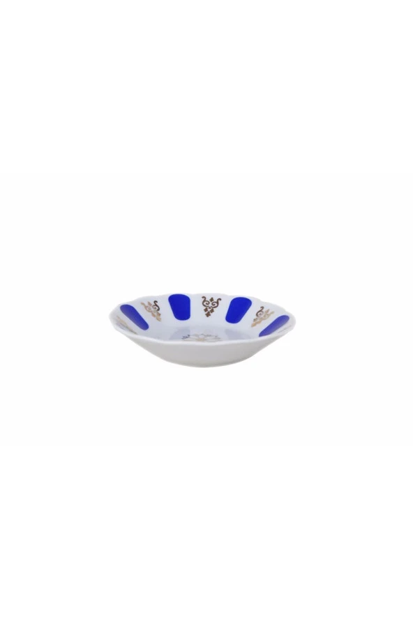 Porland Mavi Yaldız Çay Tabağı 11cm Tekli 04POR005232 - 3