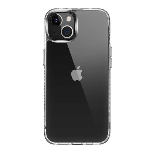 Vendas iPhone 13 First Serisi SGS Darbe Lisanslı Şeffaf Kılıf + Kamera Lens Koruyucu + 5D Cam Ekran Koruyucu