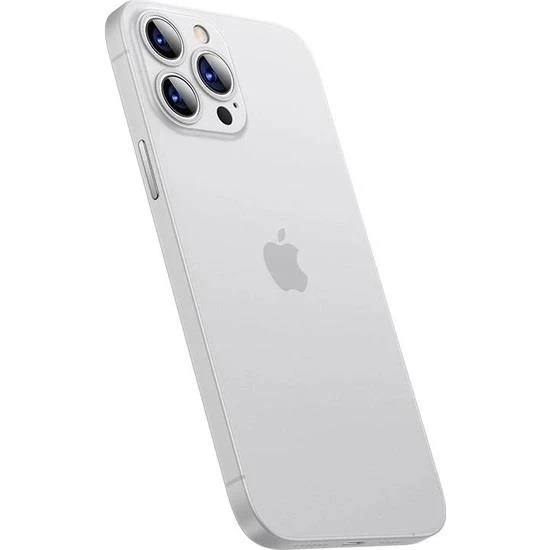 Vendas iPhone 13 Pro Wing Eko Serisi Ultra Thin Body ince Silikon Kılıf + Seramik Nano Ekran Koruyucu