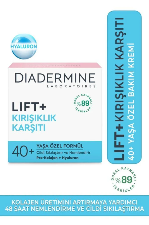 Diadermine Lift+Kırışıklık Karşıtı +40 Yaş Özel Formül 50 ml