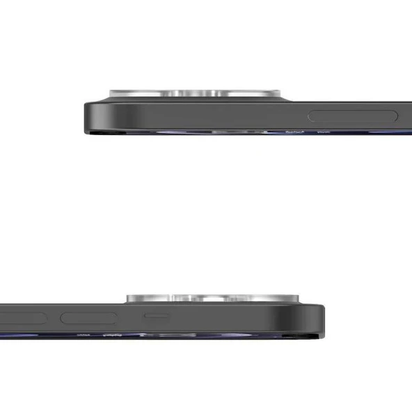 Vendas iPhone 13 Mini Davin Serisi Tam Uyumlu Şeffaf Cam Kamera Lens Koruyucu 2 Adet - 3