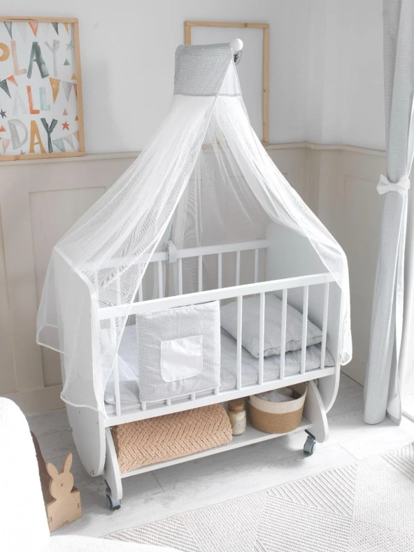 Fantastic Fb112 50x90 Tekerli Sepet Anne Yanı Beşik - 2