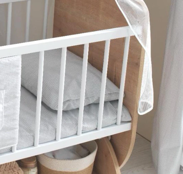 Fantastic Fb112 50x90 Tekerli Sepet Anne Yanı Beşik - 6