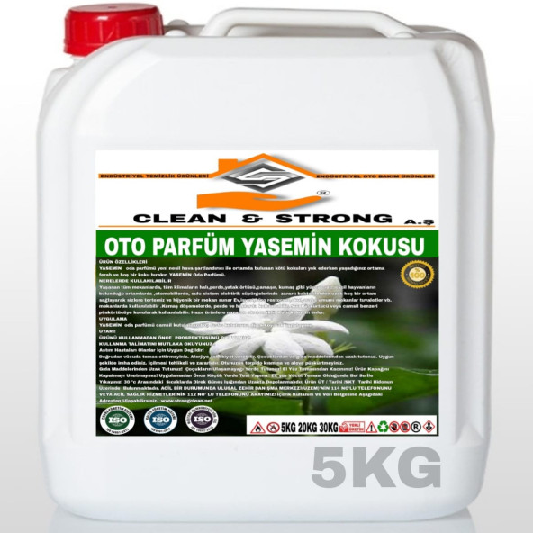 OTO PARFÜM YASEMİN KOKUSU 5KG