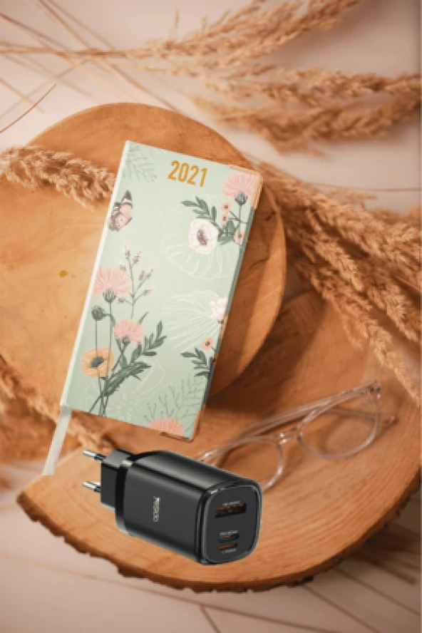 Fuchsia Type-C 20W 20W Usb 1M 27W Type-C Kablolu PD Şarj Cihazı - Resim 3