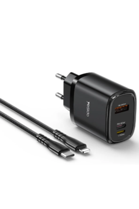 Fuchsia Type-C 20W 20W Usb 1M 27W Type-C Kablolu PD Şarj Cihazı - Resim 8