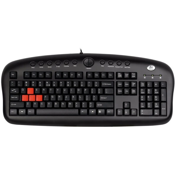 A4 TECH KB-28G SİYAH USB MULTIMEDYA GAMER KLAVYE