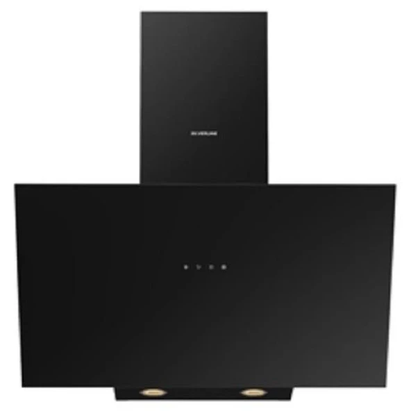 Silverline 3481 Flam - VC8210B01 - BO6501B01 Siyah Cam Ankastre Set - Resim 2