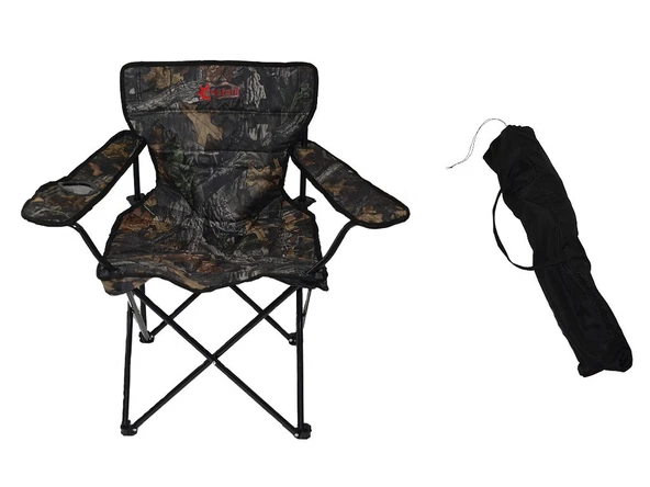 Captain Kamp Sandalyesi Lüx Sünger Petli Katlanır Bardaklı Koltuk - Resim 3