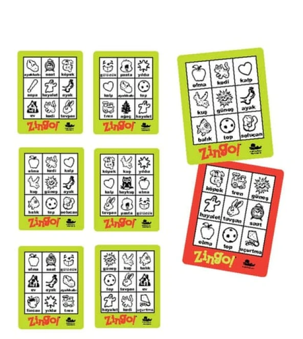 Adore ROTT7700 Ravensburger Zingo İngilizce Oyun - 2