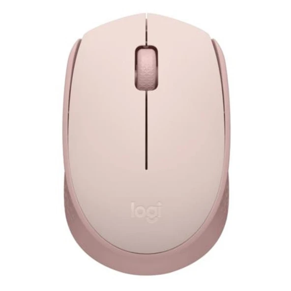 LOGITECH M171 1000 DPI KABLOSUZ MOUSE PEMBE - Resim 2