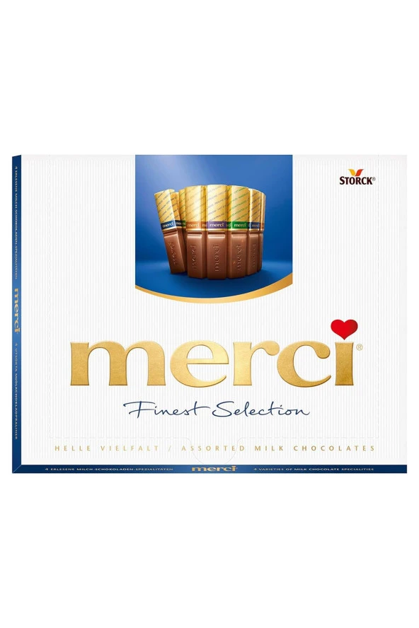 Merci Finest Selection Assorted Milk Chocolates Çikolata Paketi 250GR