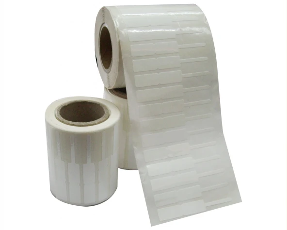 Kuyumcu Etiketi 10mm x 72mm (ithal) 1250 Adet Kuyruk Kısmı Yapışkansız