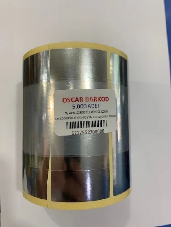 SİLVER KUŞE 40 X 20 5 Lİ 5000 ADET