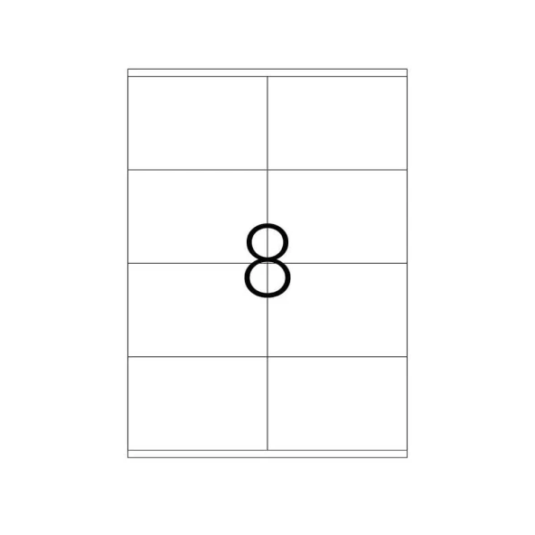 Tanex Laser Etiket Kod Tw 2408 105mm x 72mm - Resim 3