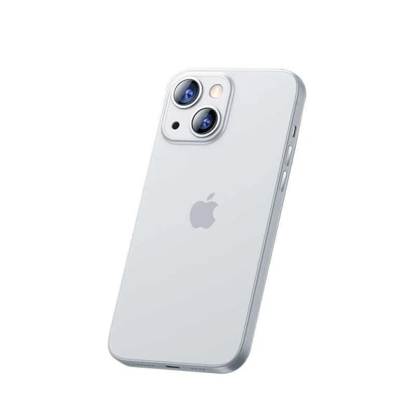 Vendas iPhone 13 Wing Serisi Ultra Thin 0.4mm ince Silikon Kılıf + Seramik Nano Ekran Koruyucu