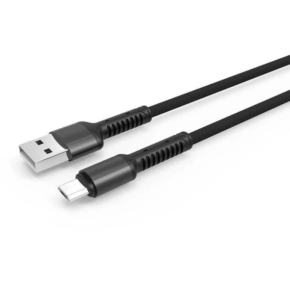 Vendas Zore-LS65 Micro USB Quick Charge 3 Metre 2.4A Data ve Şarj Kablosu