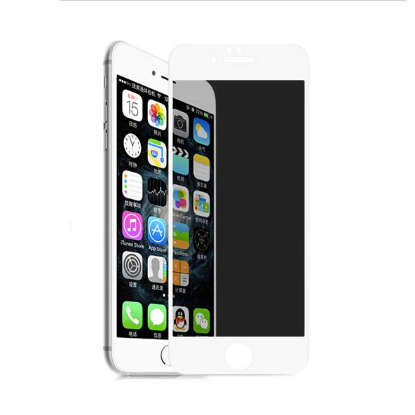 Vendas iPhone 6 Davin Serisi Privacy Gizlilik Hayalet Cam Ekran Koruyucu