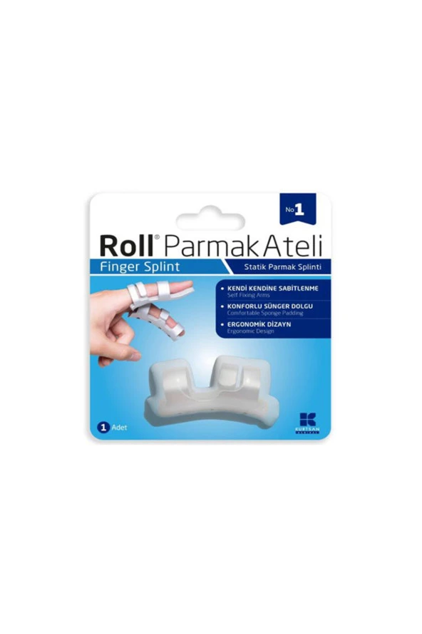 Roll Parmak Ateli - Statik Parmak Splinti - NO:1 - 4.5cm