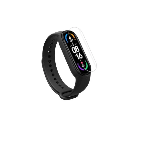 Vendas Xiaomi Mi Band 5 Tam Şeffaf ince Pet Saat Ekran Koruyucu - 4