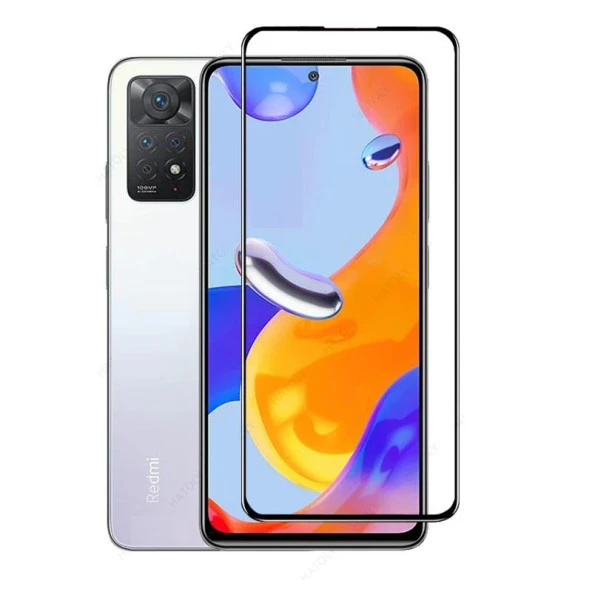 Vendas Xiaomi Redmi Note 11 Tam kaplama 5D cam ekran koruyucu