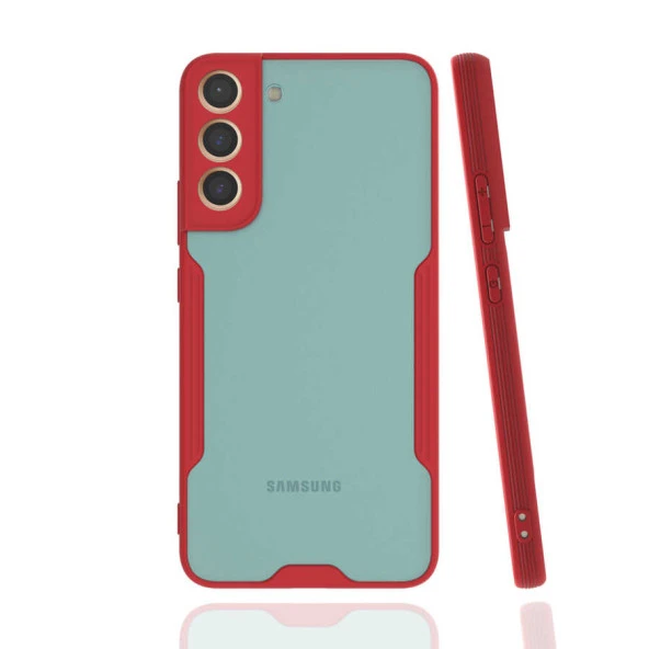 Vendas Samsung S22 Plus Farfe Serisi Renkli Kenarlı Soft Silikon Kılıf