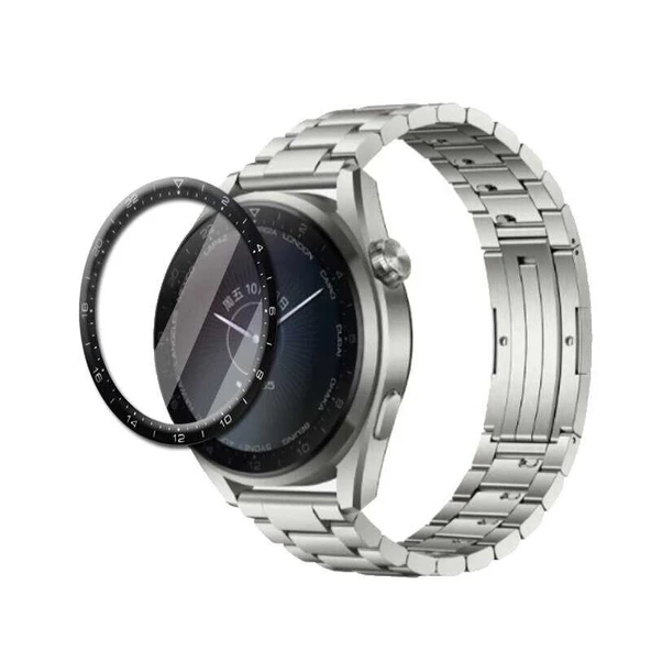 Vendas Huawei Watch 3 Pro Tam Uyumlu Pet Saat Ekran Koruyucu