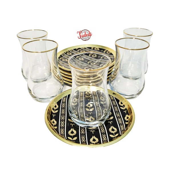 Glore Nihavent Çay Seti 6 Lı Tulıp Garden - 2