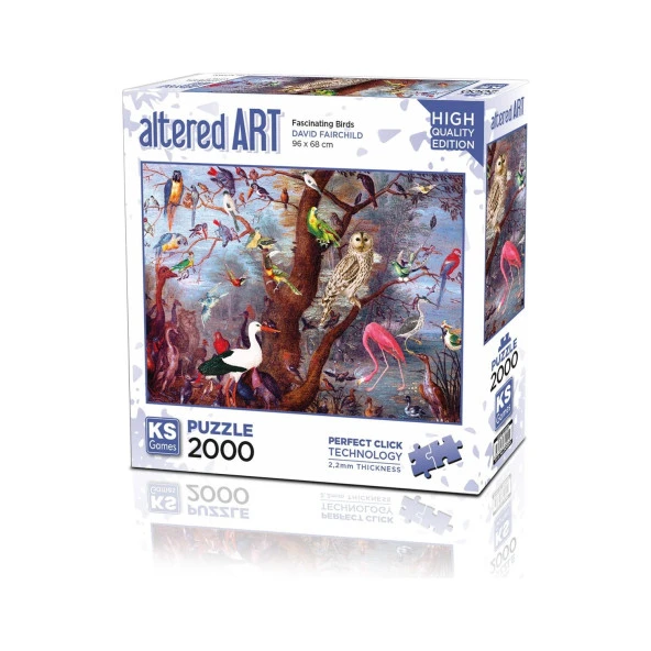 Ks Games Fascinating Birds 2000 Parça Puzzle