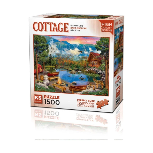 Ks Games Mountain Lake 1500 Parça Puzzle