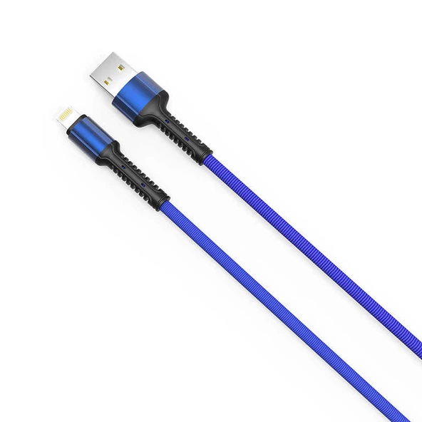 Vendas Zore-LS64 Lightning Usb 2 Metre 2.4A Data ve Şarj Kablosu