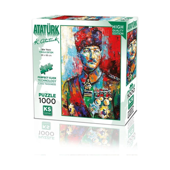 Ks Games Atatürk Savaş Yılları 1000 Parça Puzzle