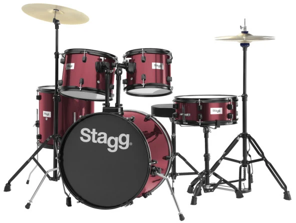 STAGG 5 PARÇA AKUSTİK DAVUL SETİ TİM120WR