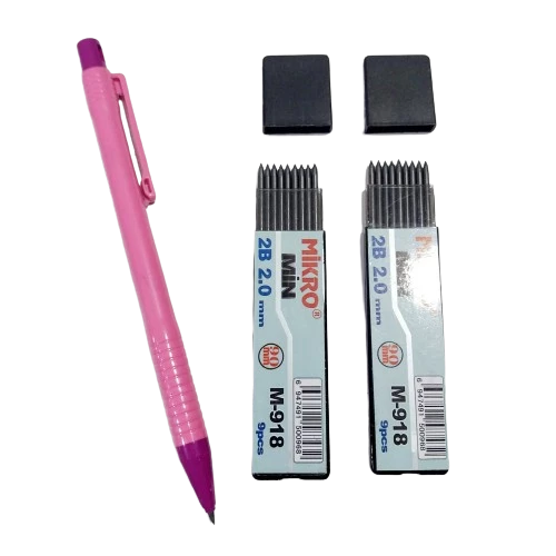 2.0 Mm Kalın Uçlu Versatil Kalem 1 Adet Ve 2.0 Mm Kalın Uç Siyah 2 paket - 3