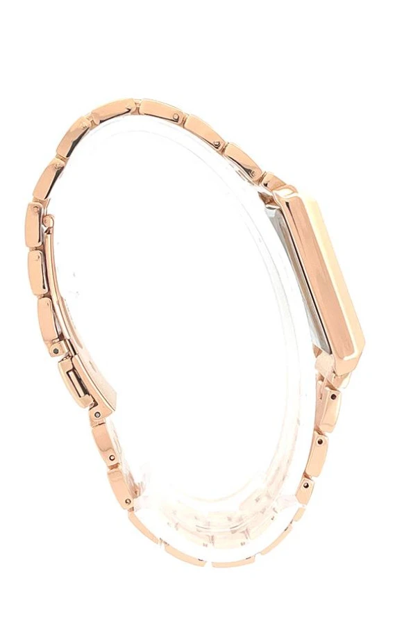 Maria Beyaz Kadran Rose Kordon Kadın Kol Saat - 6