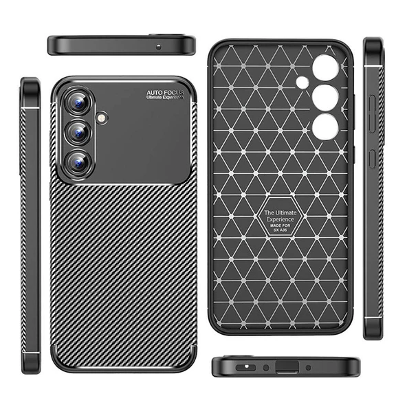 Vendas Samsung Galaxy A35 Kılıf Zore Negro Silikon Kapak - Resim 6