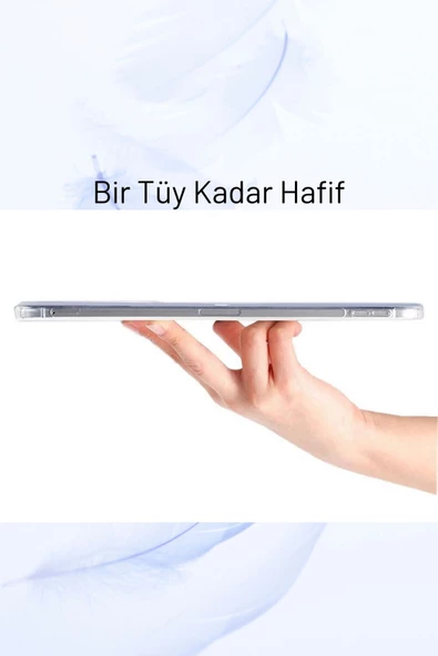 Galaxy Tab S9 Fe Plus 12,4 inç Uyumlu Fuchsia Kalem Bölmeli Stand Özellikli Akıllı Tablet Kılıfı - 10