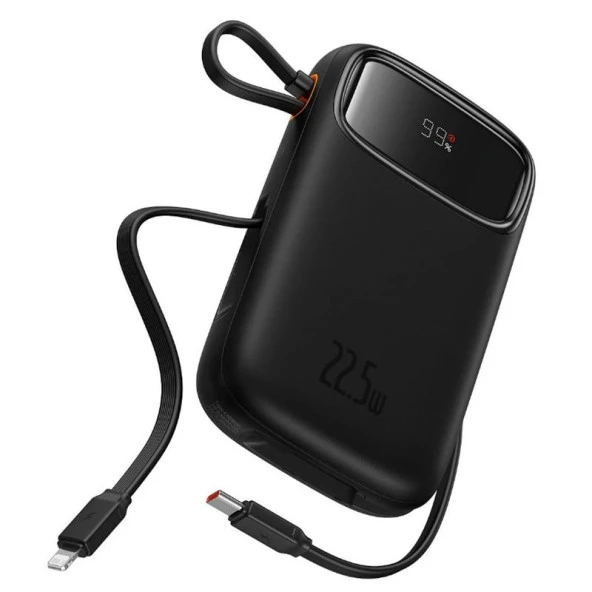 BASEUS QPOW 2 DUAL 22.5W P10055003113-00 10.000 MH DUAL ÇIKISLI POWERBANK 1XTYPE-C 1XLIGHTNING