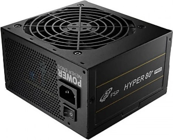 FSP HYPER PRO, H3-650, 650W, AKTIF PFC, 80+ Bronze, GAMING, ATX, Power Supply PSU