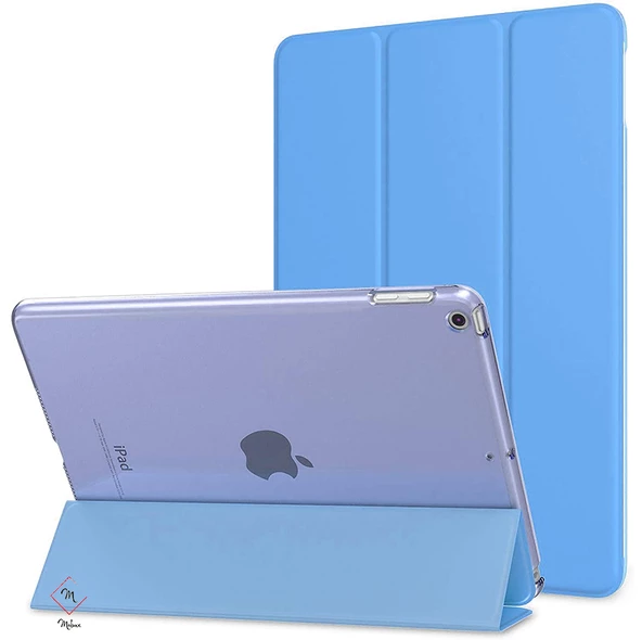 Apple iPad Pro 9.7 Kılıf PU Deri Smart Standlı Case A1673 A1674 A1675 - 11