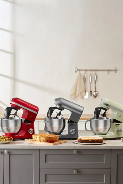 Mastermaid Chef Pro Çift Kollu Stand Mikser Rosegold 1750 W - 5
