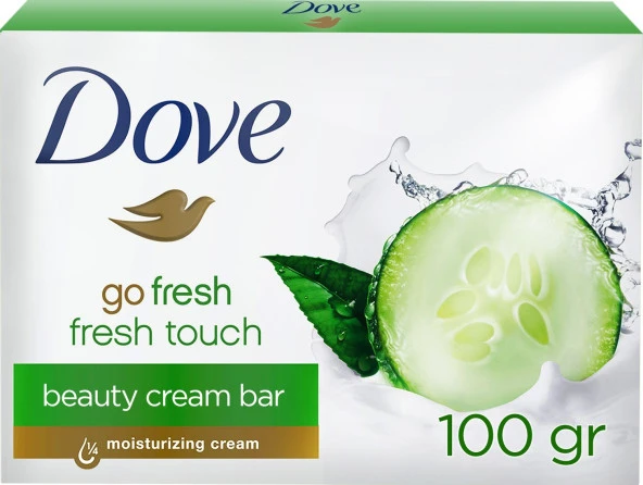 Dove Beauty Cream Bar Katı Güzellik Sabunu Fresh Touch Nemlendirici Etkili 90 G X4 Adet - 2