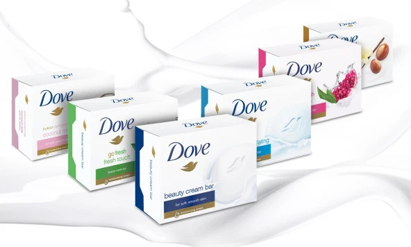 Dove Beauty Cream Bar Katı Güzellik Sabunu Fresh Touch Nemlendirici Etkili 90 G X4 Adet - 3