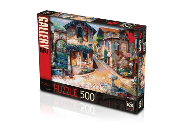 Ks Games The Fountain On The Square 500 Parça Puzzle ürün görseli